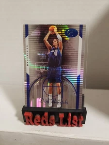Bowman Elevation Blue #37 2006-07 Dirk Nowitzki 371/399 Mavericks Salón de la fama - Imagen 1 de 7