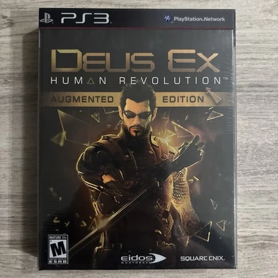 Deus Ex: Human Revolution Augmented Edition (Sony PlayStation 3, 2011) Brand New - Image 1 of 4