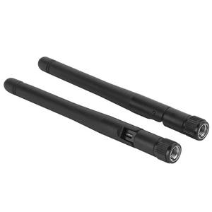 2Pcs 11cm 5DBI PR-SMA female 11CM Wifi Antenna Dual‑Band Antenna 2.4G 5G - Afbeelding 1 van 11