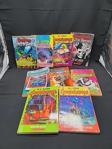 Konvolut 9 Vintage R.L. Stine Gänsehaut Bücher 90er bis 2000er Jahre - Bild 1 von 6