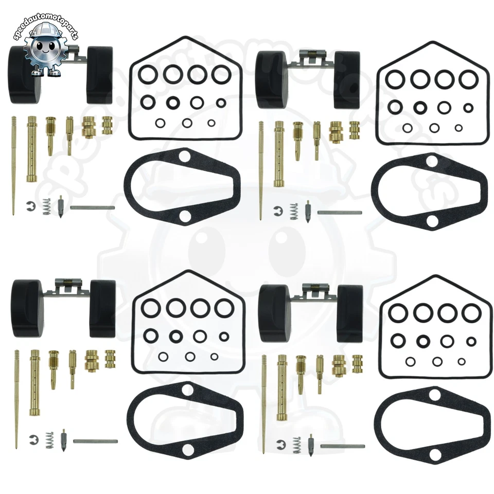 Honda CB550F CB550K 1974 - 1976 4PCS Carburetor Repair Kit & Float - US Stock Foto 1 de 4