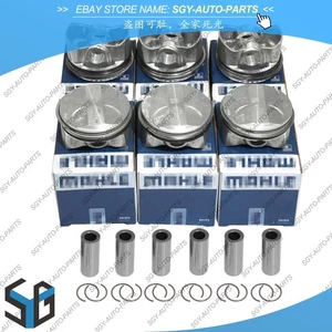 MAHLE 2720301018 Pistons set Φ88+0.5mm For Mercedes-Benz E280 C300 GLK300 3.0 V6 - Picture 1 of 6