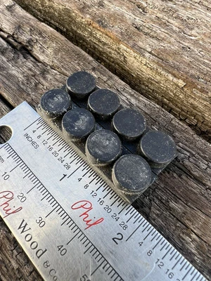 vintage NOS Mafac 4 Bump Brake Pads Shoes PAIR 2x Racer Competition 45mm length - Image 1 of 4