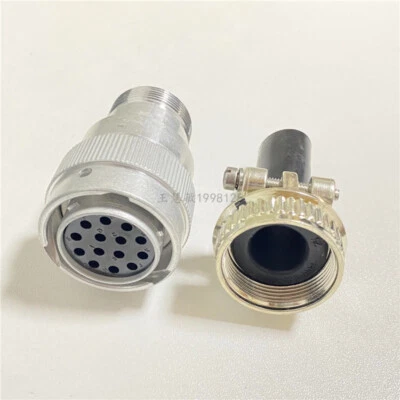 1pcs New HD36-18-14SE-059 DEUTSCH plug 14-hole with tail clip - Image 1 of 3