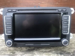 VW Passat B7 Autoradio RNS510, CD, Navi, SD, 1T0035680H - Bild 1 von 4