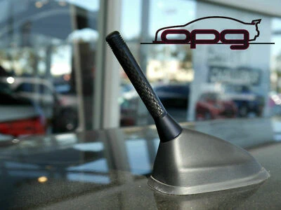 Antenna / Aerial Only Stubby Bee Sting for Toyota Rukus - Black Carbon - image 1 of 3