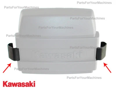 (2) AIR FILTER COVER LOCK CLIPS, KAWASAKI FH451V, FH500V, FH541V, FH580V, 11D7 - Image 1 of 2