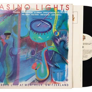 Vtg Casino Lights Recorde Live Various Montreux Vinyl Record USA 1982 33 Rpm 12" - Picture 1 of 14