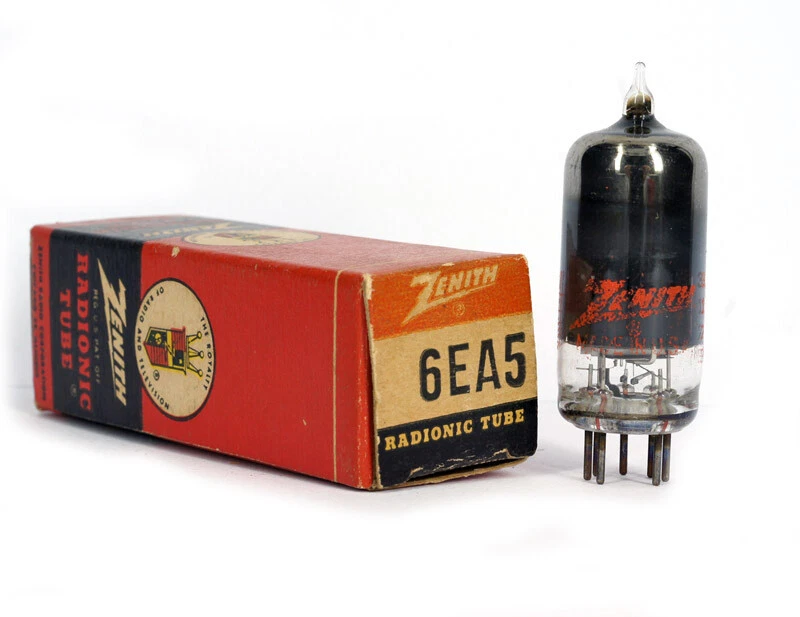 6EA5 ZENITH NOS Tube Röhre Valve Lampe TSF Valvola Valvula 진공관 真空管 电子管 - Image 1 of 1