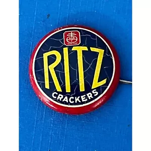 Vintage 1936 National Biscuit Company Ritz Cracker Pin Back Knopf - Bild 1 von 6