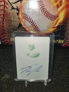 2022 National Treasures Josh Smith Printing Plate AUTO RC 1/1 - Picture 1 of 4