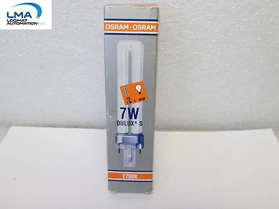 OSRAM Dulux S7W LIGHT BULB 7W 2700K 2-pin 3-1/2" *** NEW - Image 1 of 2