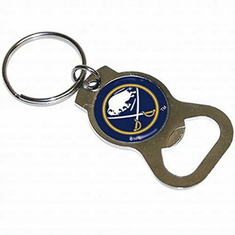 Buffalo Sabres EG Premium Bottle Opener Key Chain Decal Emblem Keychain Hockey Cover