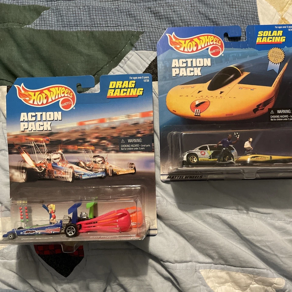 1998 Hot Wheels Action Pack Apollo Mission USA Space Vehicles Toys 18738