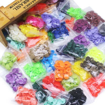 Plastic Snap Buttonsr DIY Garment Press Stud Fasteners Used to Kids Bags - Image 1 of 4