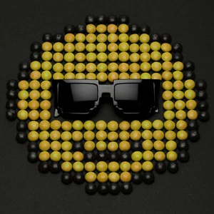 2-3 PACK KIDS 8-Bit Pixel Glasses Square Boys Girls Pixelated Novelty Sunglasses - Picture 1 of 11
