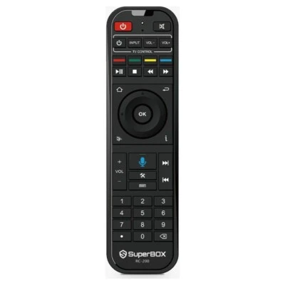 SuperBox Original New Remote Bluetooth Voice Control for S5 Max, S6 Max,Ultra - Image 1 of 3
