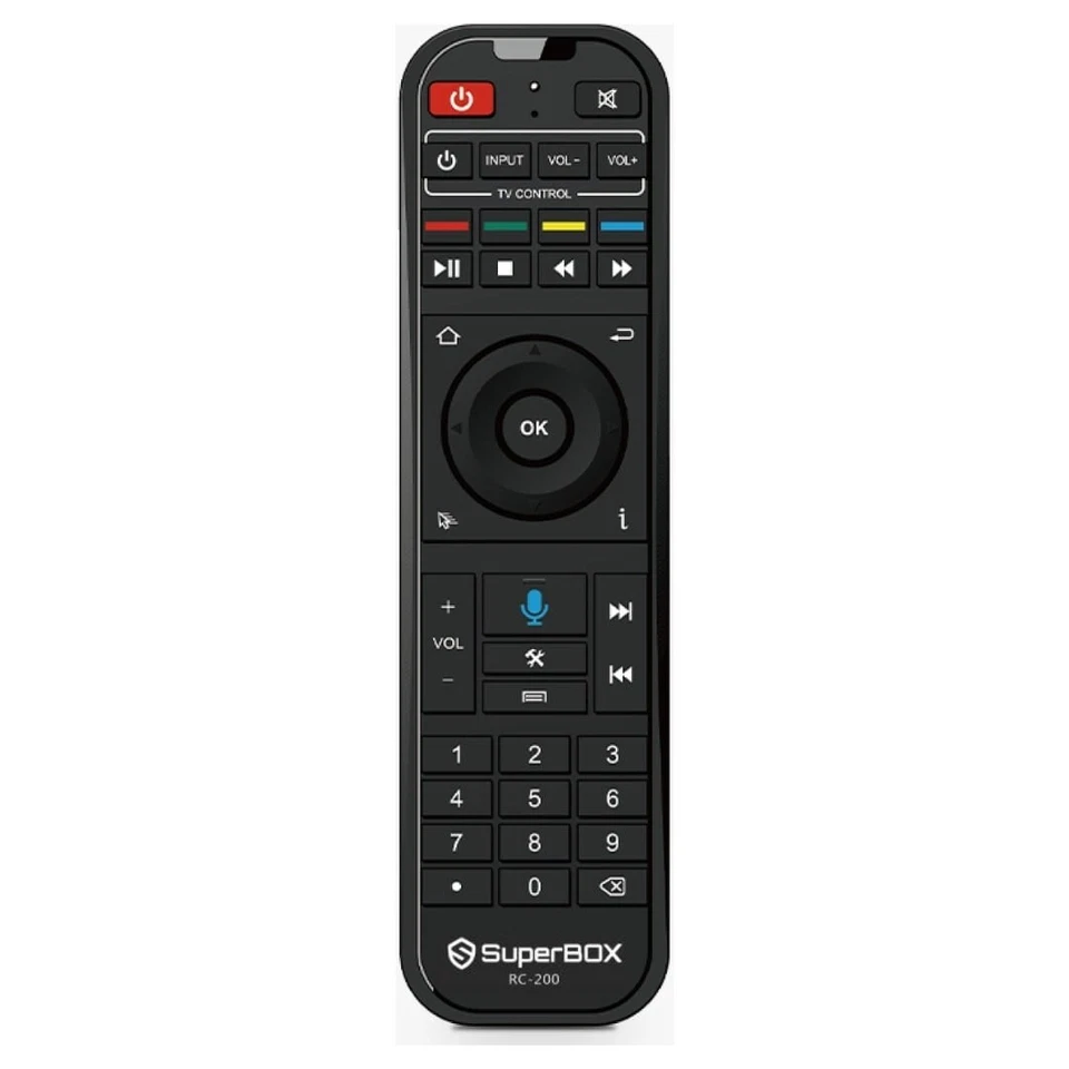 SuperBox Original New Remote Bluetooth Voice Control for S5 Max, S6 Max,Ultra - Image 1 of 3