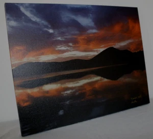 "Canelo Hills" 16" x 20" Sunset Landscape Photo Canvas Print by Kim Barry - Picture 1 of 6