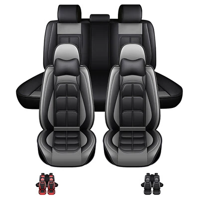 Funda de asiento de auto impermeable de cuero PU para Hyundai Elantra Tucson Foto 1 de 4