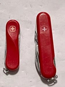 Lot of 2 Wenger Swiss Army knives - Highlander Serrated - EVO 81 - Picture 1 of 16