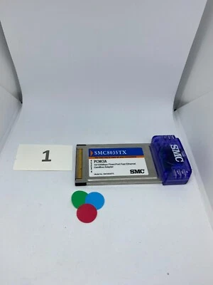 SMC Ez Card 10/100 Mbps Card bus Adapter SMC8035TX - Image 1 of 4