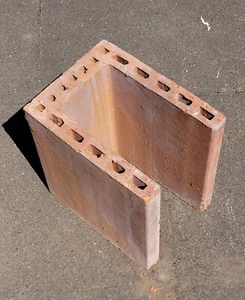 U-Steine Poroton, Abmessungen 25×29×23 zum Tragen von Beton- oder Holzdecken - Bild 1 von 1