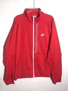 Nike Track Jacket Red Sportswear Tribute N98 Full Zip DA0003-657 Men’s Size 2XL - Picture 1 of 6