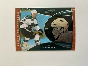 2008-09 McDonald's Upper Deck Profiles #PRO10 Joe Thornton - San Jose Sharks