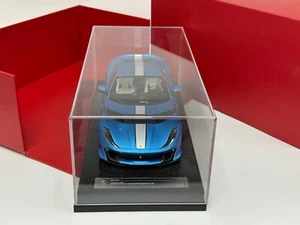 1/18 Ferrari 812 Competizione Matte Blue Carbon Base model # 1 of 29 SE1022 - Picture 1 of 9