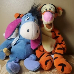 Disney Store Tigger & Eeyore Beanies - Picture 1 of 17