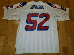 Starter Pro Line Ted Johnson NEW ENGLAND PATRIOTS Authentic NFL Team JERSEY 52 - Picture 1 of 19