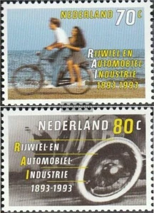Netherlands 1460-1461 MNH 1993 Bicycle and Automotive - Picture 1 of 1