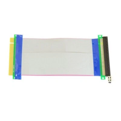 1PCS PCI Express PCI-E 16X To Extender Card Adapter Flexible Cable NEW - Image 1 of 4