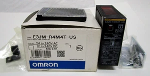 SENSOR FOTOELÉCTRICO OMRON E3JM-R4M4T-US #XG2 Free Tax NOS - Imagen 1 de 12