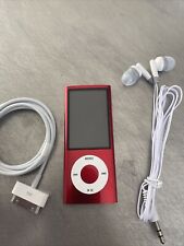 Apple iPod Nano 5th Generation 16GB Product Red New Battery