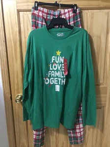 JAMMIES FOR FAMILIES - MEN - 2 PC SLEEP SET - MULTICOLOR- SIZE XL (TW-4050) - Picture 1 of 5