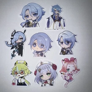 8 Genshin Impact Stickers Ayato Cute Kawaii Japan Japanese Stickers Gaming - Picture 1 of 4