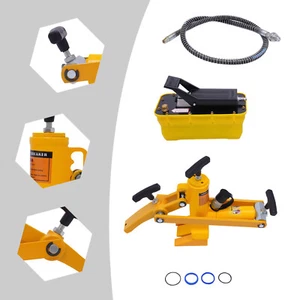 Truck Tractor Hydraulic Bead Breaker Tire Changer Foot Pump Tool Kit Heavy Duty - Picture 1 of 24