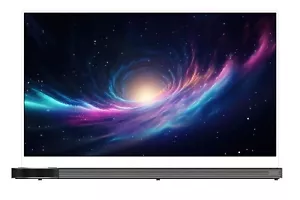 PLUS TV 65 inch 4K UHD 120Hz Smart OLED Android TV HDR10+ Dolby Atmos 20W Bass - Picture 1 of 8