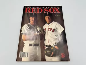Vintage 1988 Official Boston Red Sox Yearbook Wade Boggs Roger Clemons - Picture 1 of 6