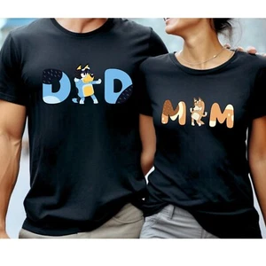 Funny Shirt Dad, Bluey Family Shirt, Bluey Mom Shirt, Bluey Mom Shirt, Bluey - Picture 1 of 3