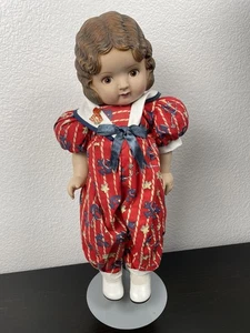 1991 Daisy Kingdom Doll Brown Hair & Eyes Vinyl 18" in Sailor Theme Outfit - Picture 1 of 8