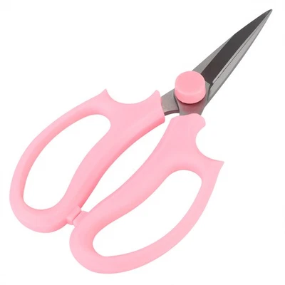 Multifunctional Floral Scissors Pruning Shears Flower Cutting Scissors(Pink) XG - Image 1 of 4