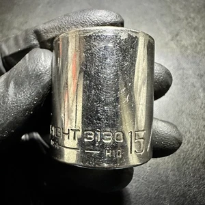 Wright Tool 3130 - Unidad de 3/8 pulgadas 12 puntos enchufe estándar - 15/16 pulgadas - Imagen 1 de 6