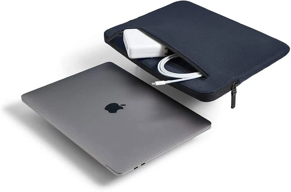 Incase Compact Laptop Blue Sleeve  Nylon Cover for MacBook/iPad/Tablet 12" - Image 1 of 4