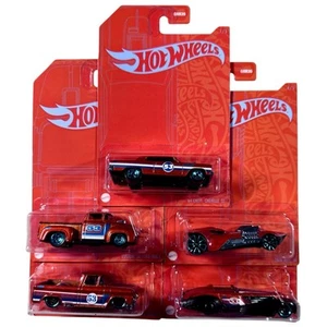 Hot Wheels 53rd Anniversary Orange & Blue Series 2021 – Complete Set of 5 – VHTF - Picture 1 of 5
