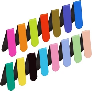 Magnetic Bookmarks, 15PCS Bookmark, Cute 15PCS, Dark Color Style - Picture 1 of 7