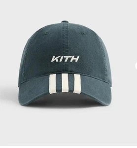 KITH x Adidas Fußball 3S Cap Stadium grün NEU mit Etikett - Bild 1 von 4