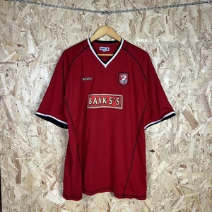 Camiseta de fútbol vintage 2004-05 Walsall Home XXL Banks manga corta - Imagen 1 de 9